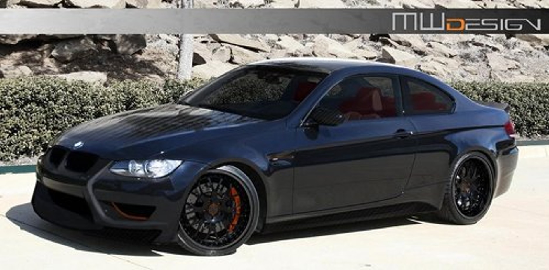 BMW M3 - Mroczne coupe od MW Design