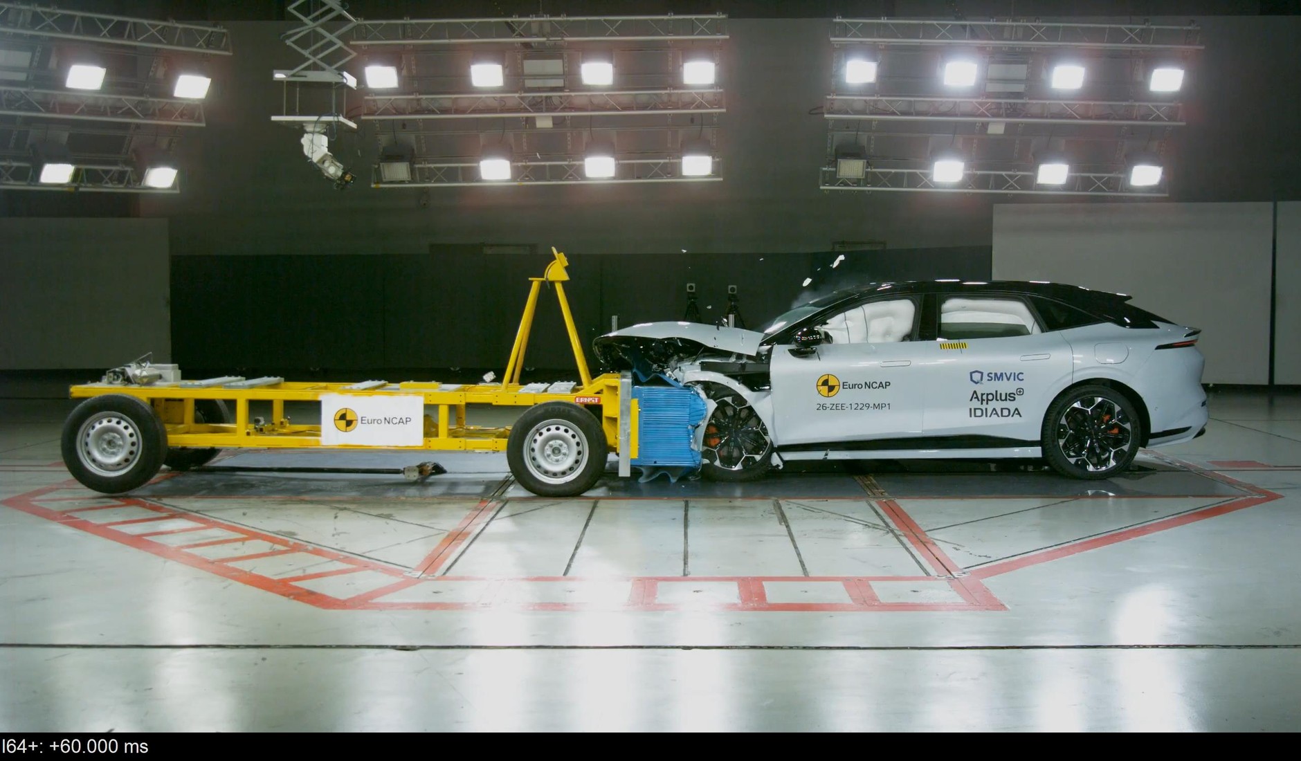 Zeekr 7GT testach zderzeniowych Euro NCAP