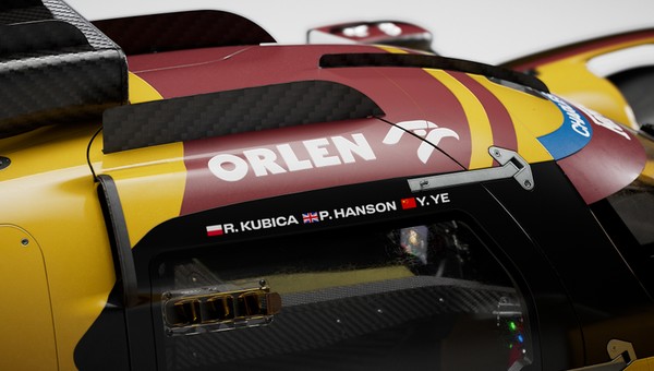 Nowe Ferrari 499P dla Roberta  Kubicy. Orlen pozostanie sponsorem