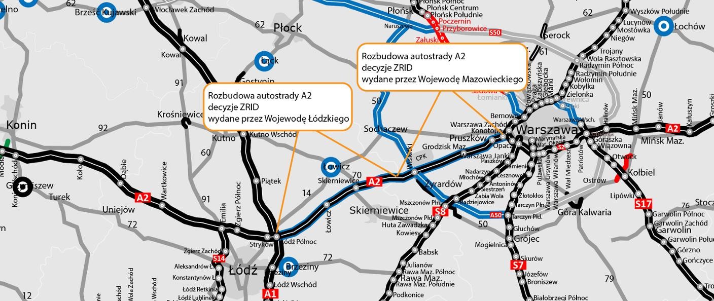 Zielone światło dla rozbudowy A2