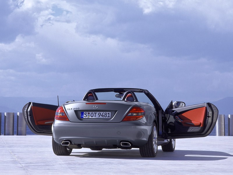 Mercedes-Benz SLK 2008: mocniejszy z mniejszym zużyciem