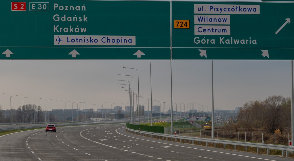 Izera na planie – na budowie drogi S2