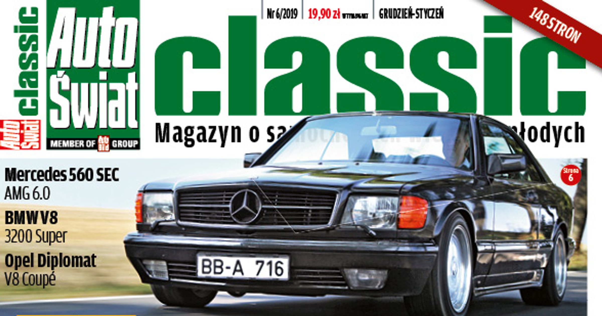 Auto Świat Classic 6/2019 już w sprzedaży