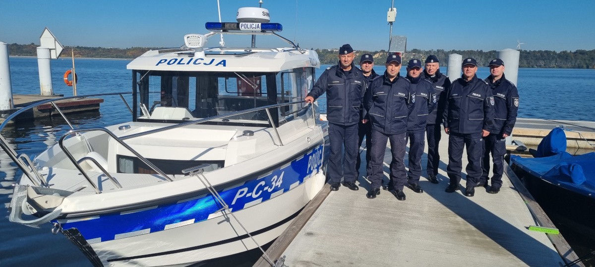 Nowy sprzęt "wodniaków" z Komendy Miejskiej Policji we Włocławku