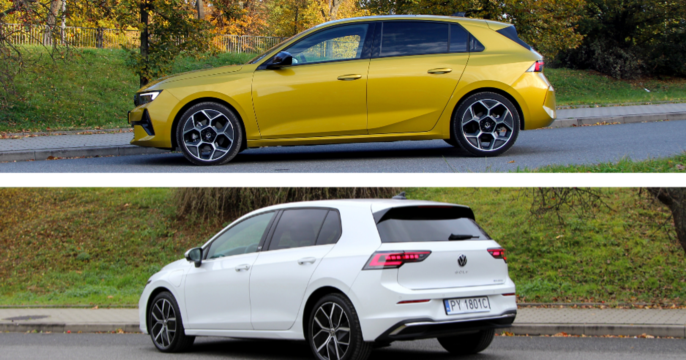 Opel Astra kontra Volkswagen Golf