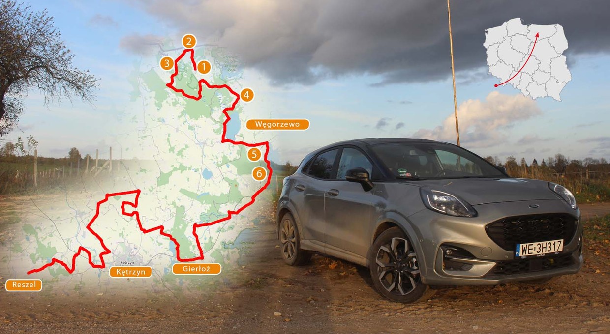 Ford Puma 1.0 Ecoboost ST Line na mazurskich szlakach – cz.3 testu długodystansowego