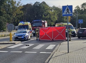 Tragiczny wypadek w Przeworsku. 6-latek zginął na przejściu dla pieszych
