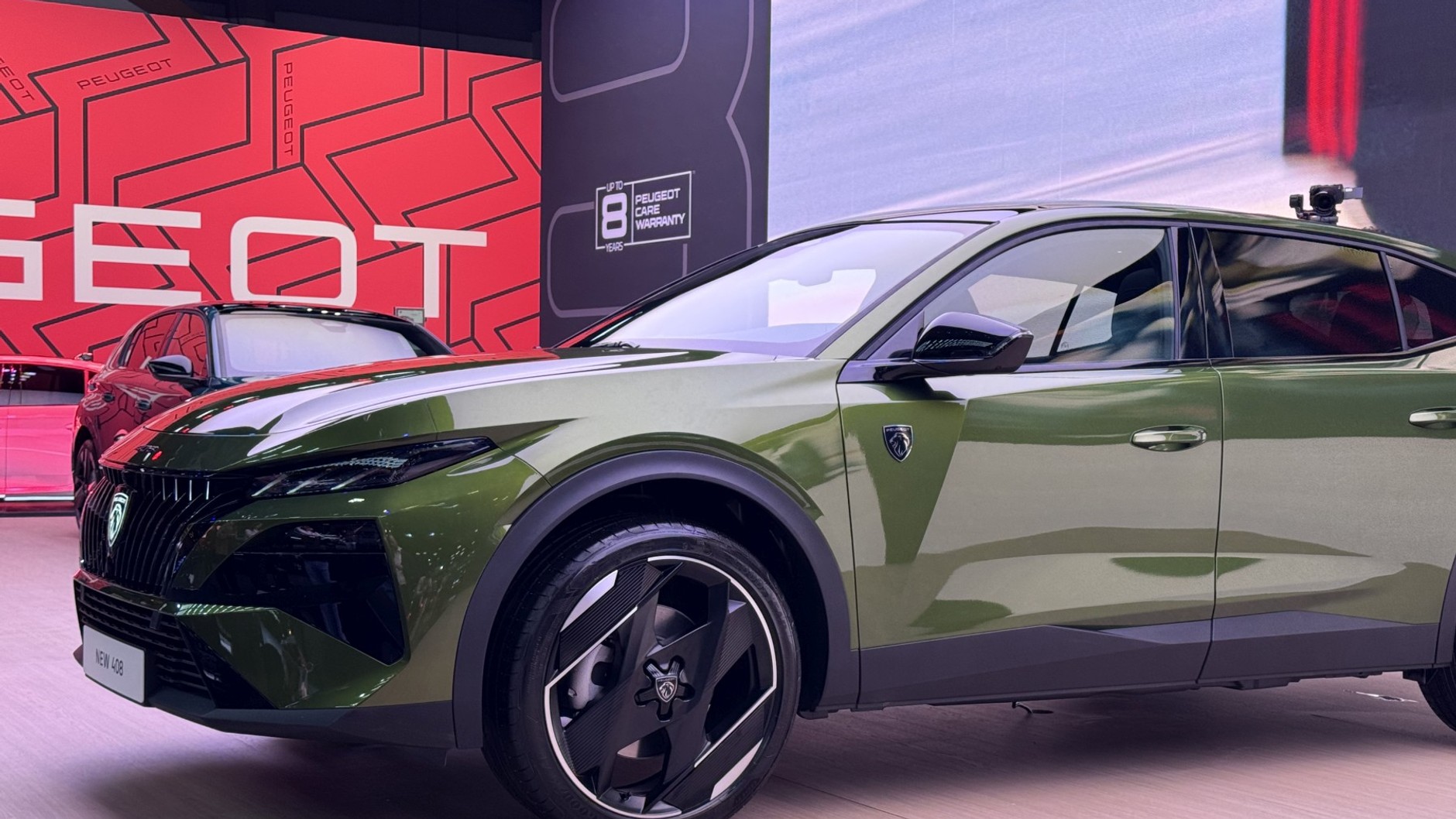 Peugeot 408 po liftingu (2026 r.)