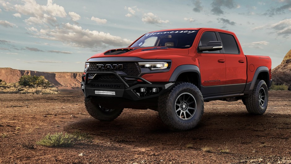 Hennessey Mammoth 1000 Supercharged RAM TRX – pikap na dopingu