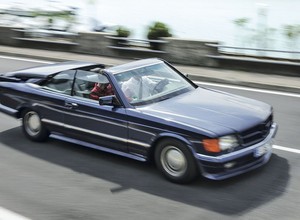 Perły tuningu lat 80. - Mercedes 500 SEC bb Magic Top