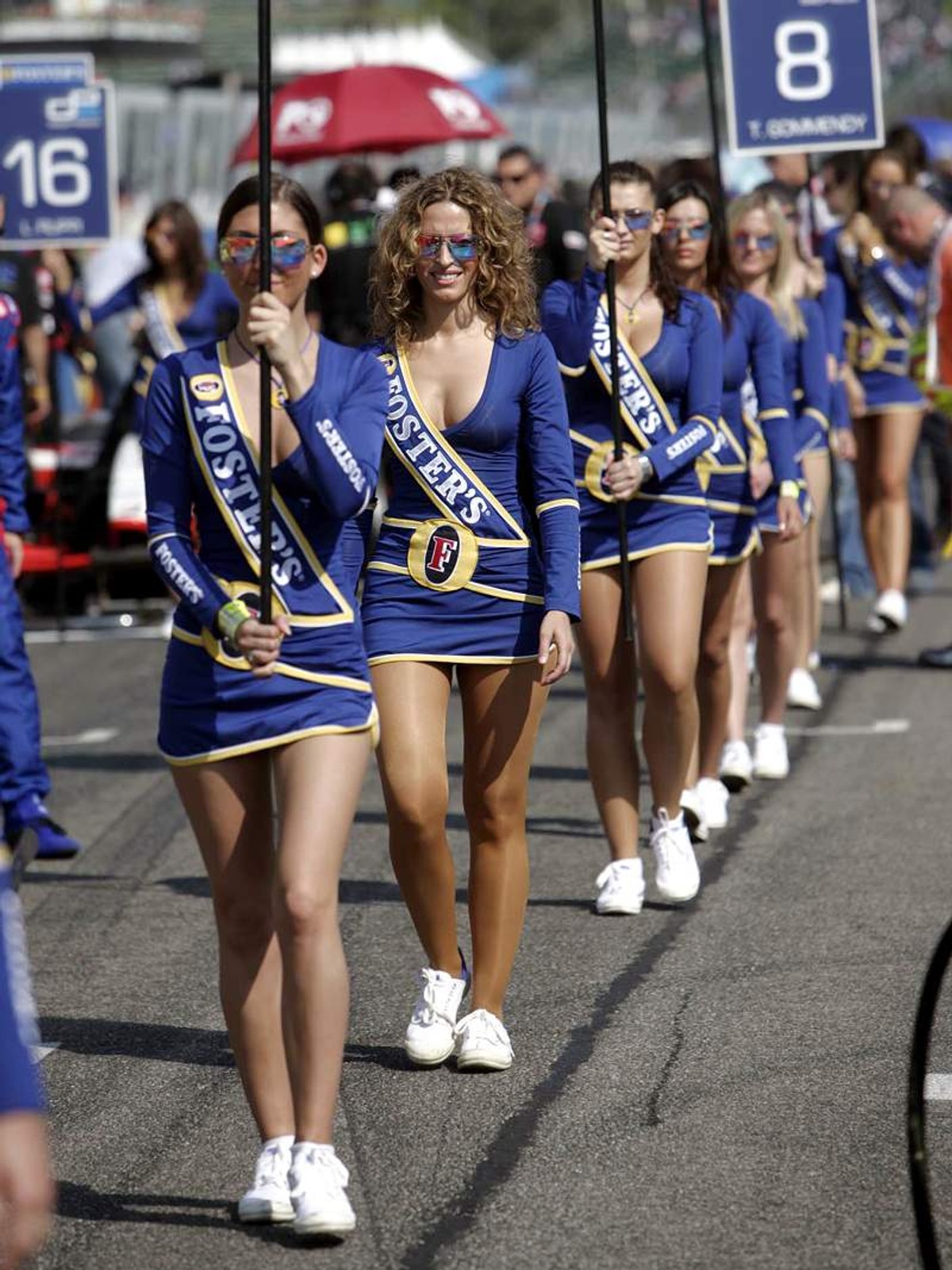 Formuła 1: najpiękniejsze dziewczyny (fotogaleria)