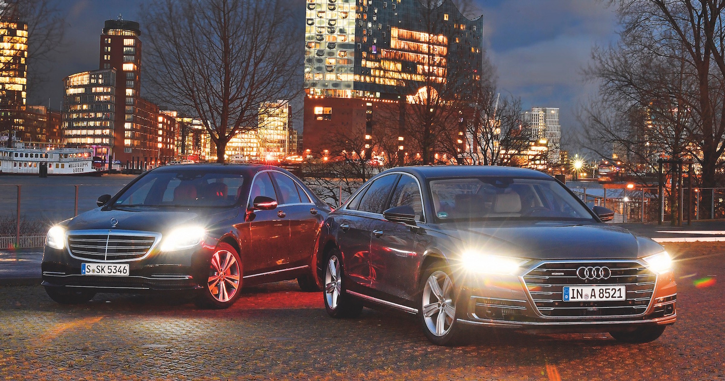 Audi A8 50 TDI kontra Mercedes S 350 d