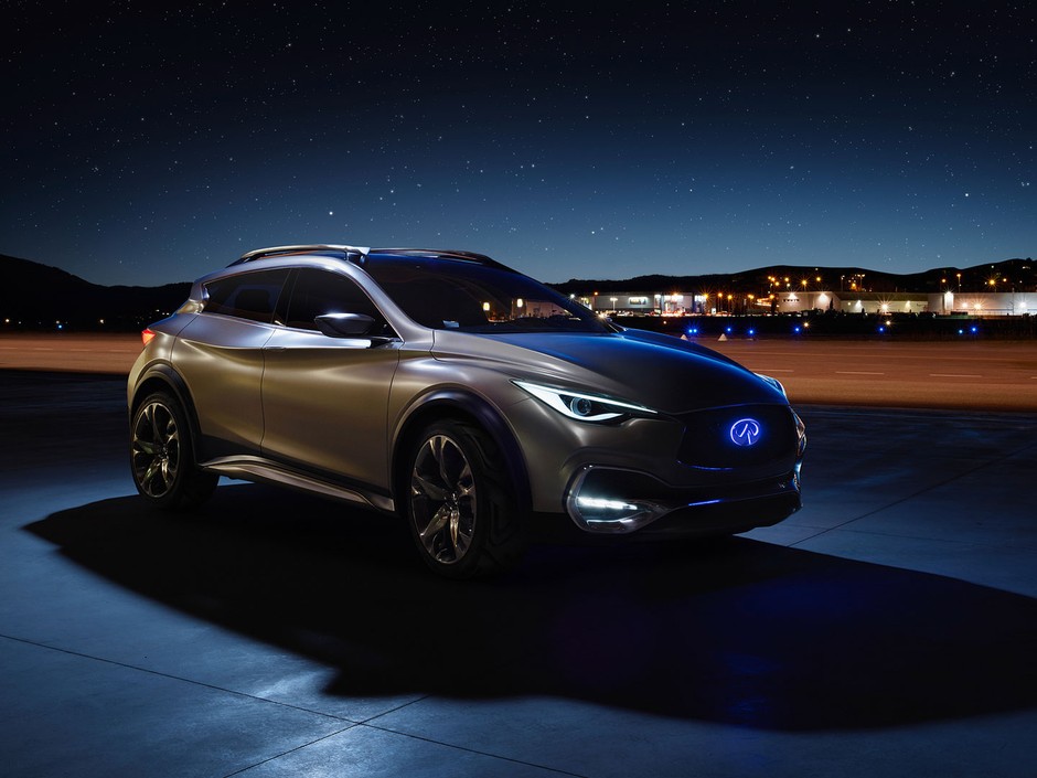Stylowy Infiniti QX30 Concept