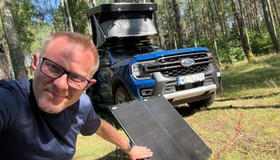 Przetestowałem przenośny panel solarny Osram. Działa!
