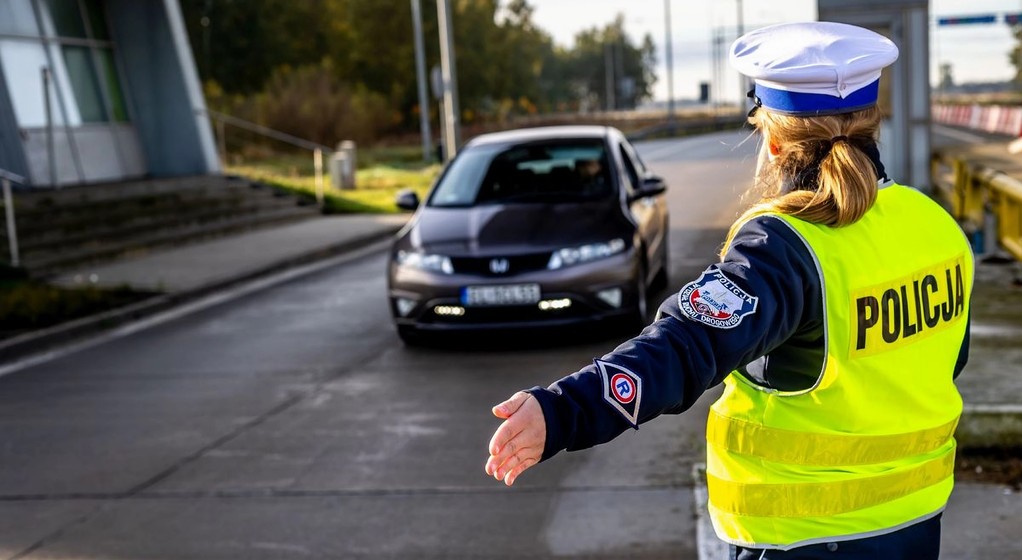 Kontrola trzeźwości na A1