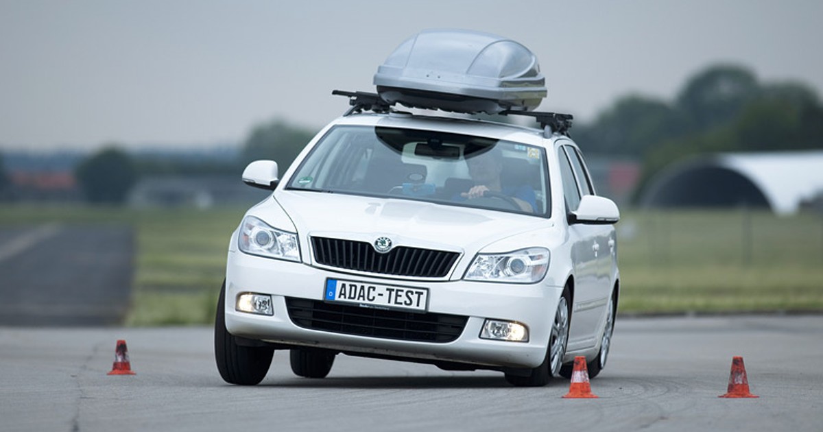 Jak Škoda Octavia Combi zachowała się w teście łosia?