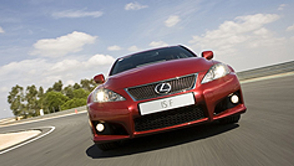 Lexus IS F - Żal wysiadać