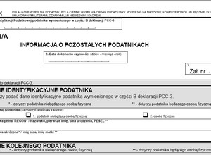 Formularz PCC3A