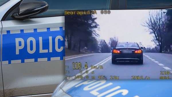 Pędziła po psa. Teraz musi zapłacić 3500 zł mandatu