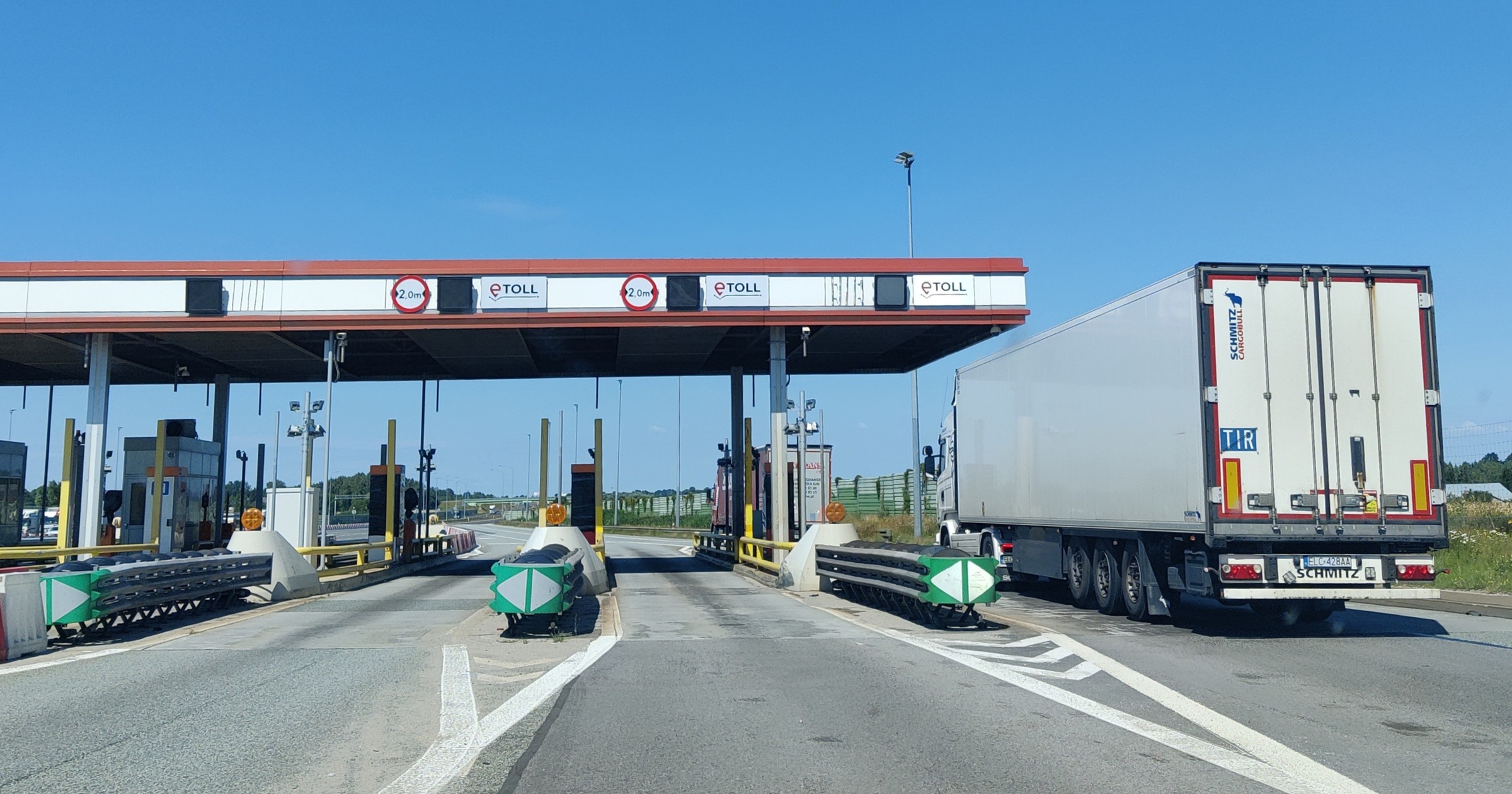 Bramka autostradowa - zdjęcie ilustracyjne