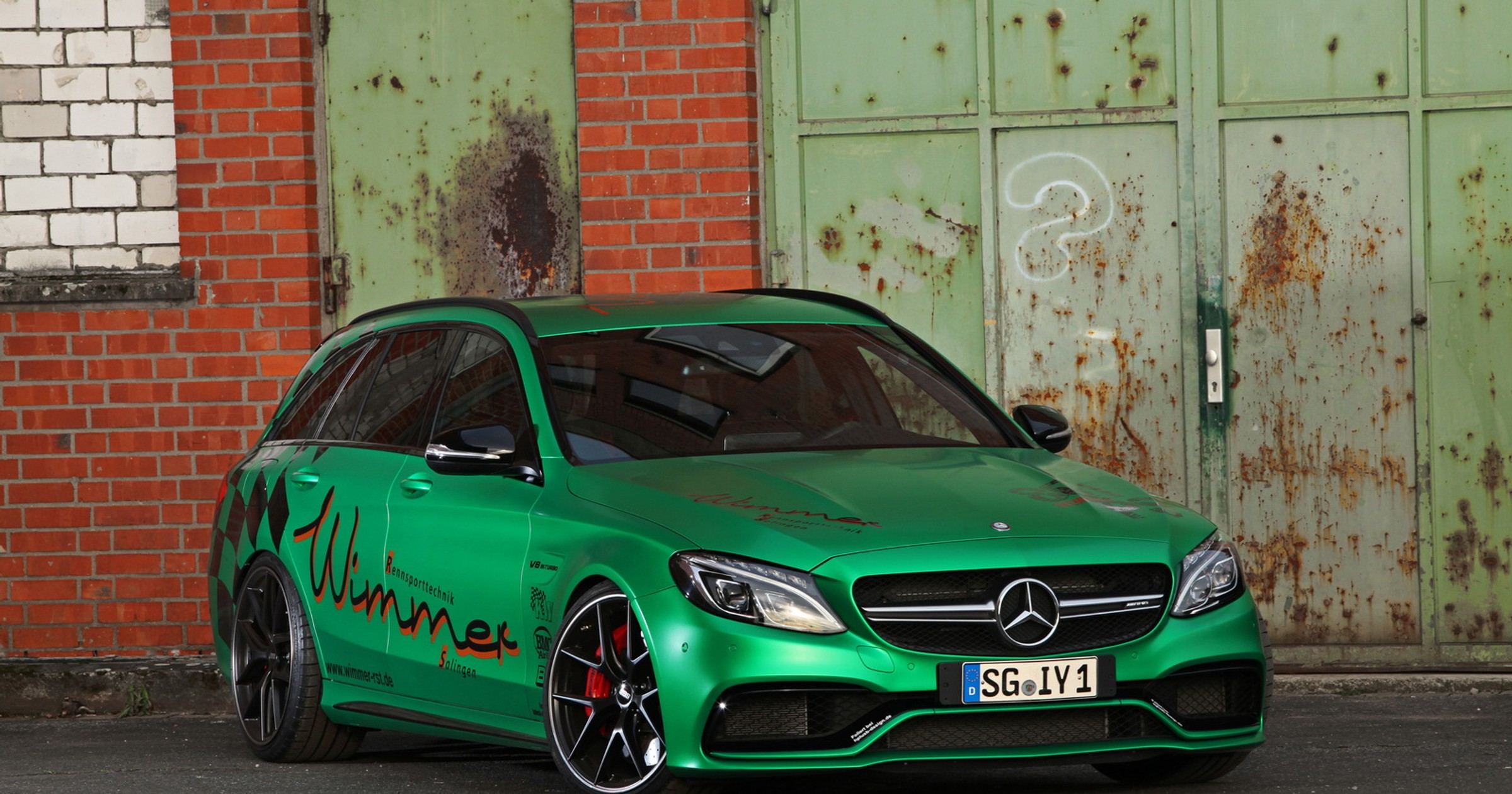 Wimmer AMG C 63S mocniejszy od Ferrari F12tdf