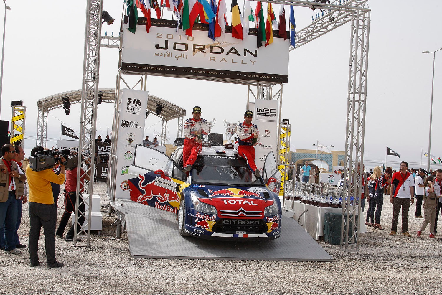 Rajd Jordanii 2010: taktyka zdominowała rywalizację - sukces Loeba, Kościuszko w szpitalu (relacja z 3. etapu)