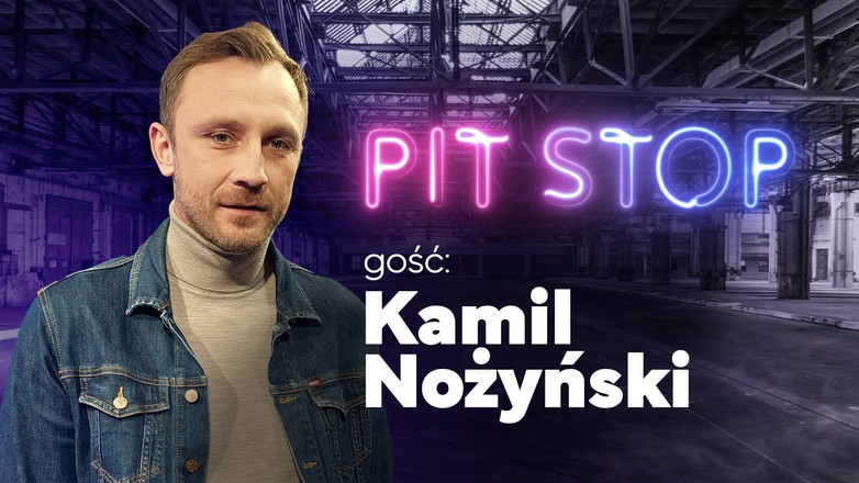 Kamil Nożyński w programie Auto Świat Pit Stop
