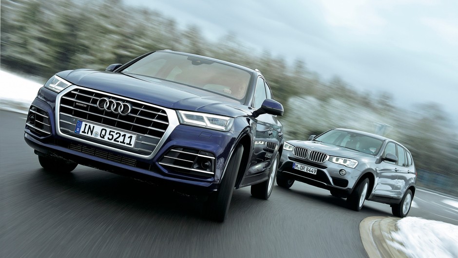 Pojedynek multi-kulti: Audi Q5 kontra BMW X3