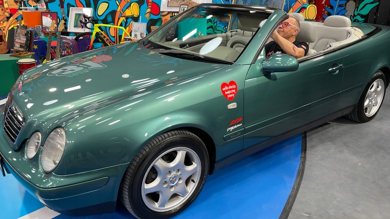 Mercedes CLK A208 na aukcji WOŚP