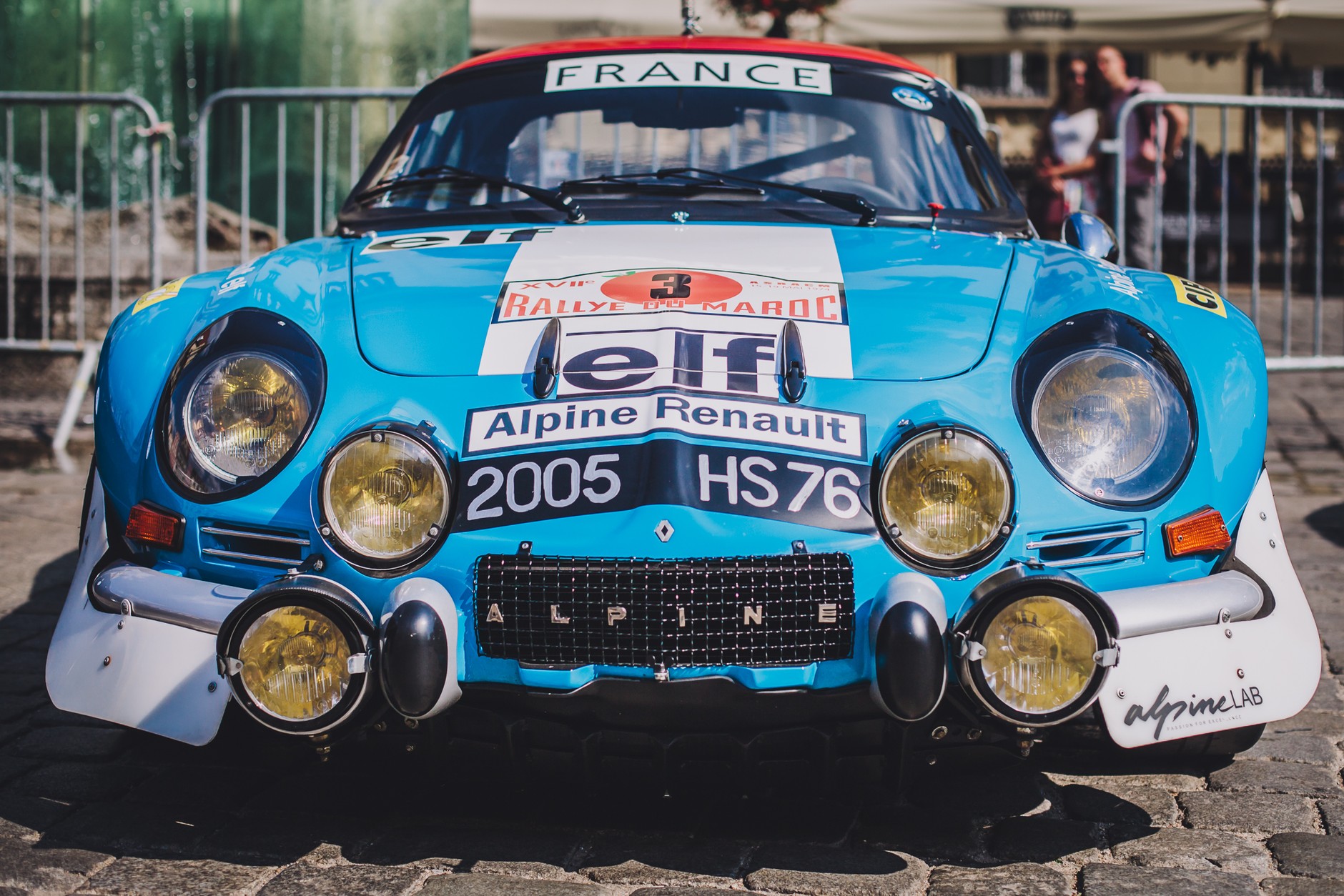 Renault-Alpine A110 Tryumfator Rajdu Maroka 1974