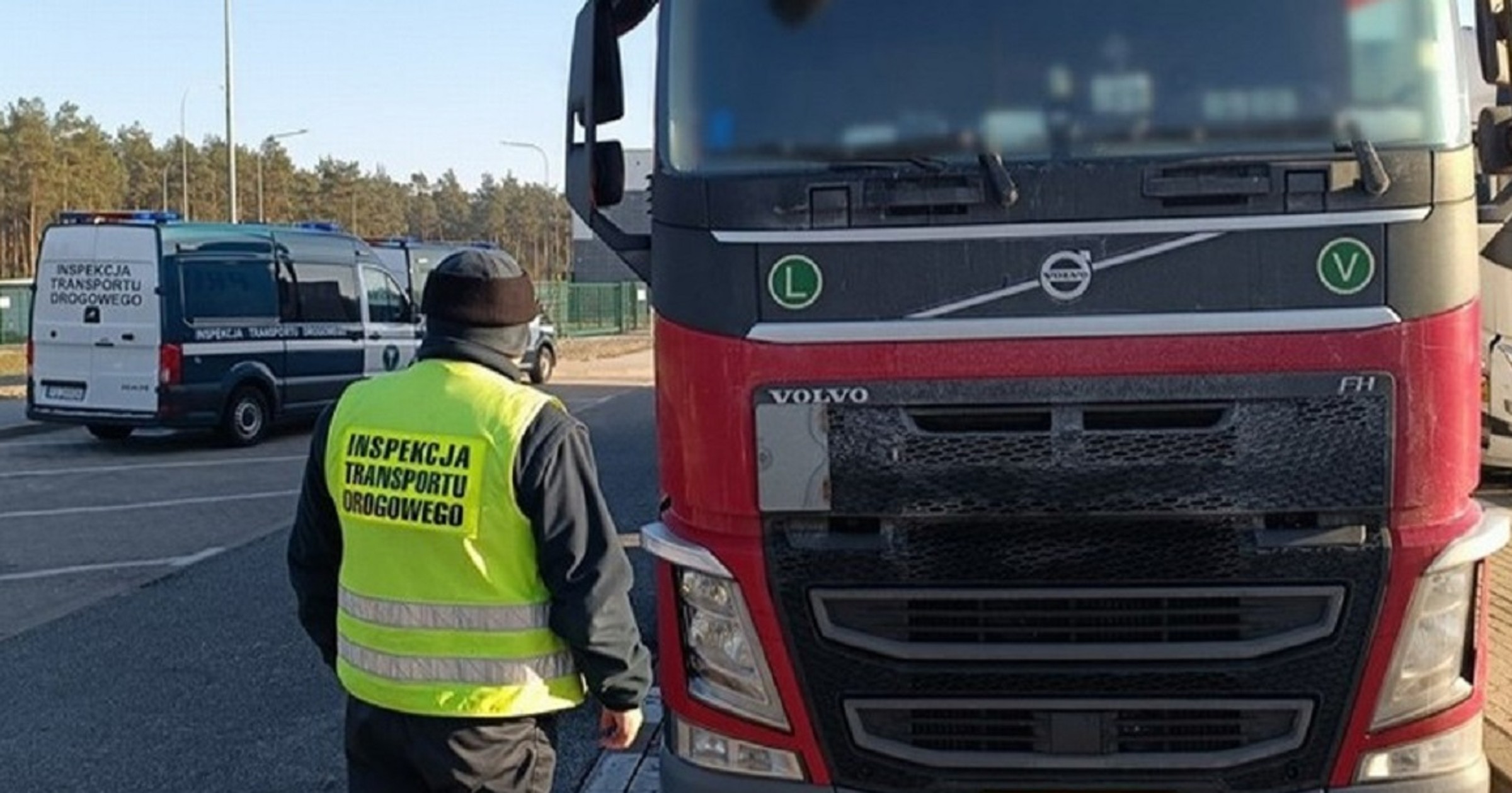 Inspektorzy ITD wstrzymali transport z Chin do Belgii