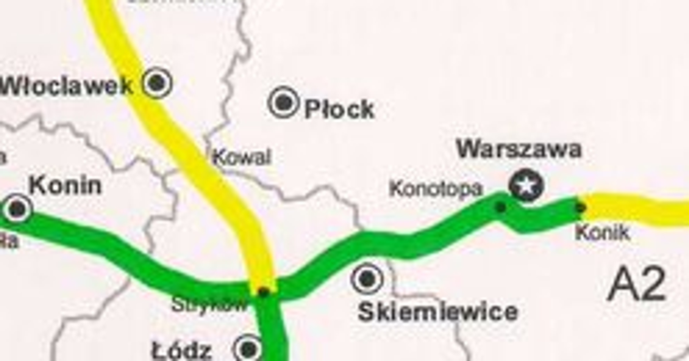 Autostrada A2: Chińczycy zbudują 50 km szybko, dobrze i tanio