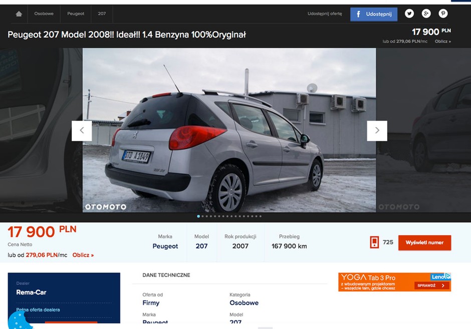 Sprawdzamy używanego Peugeota 207 - nadwozie OK, ale nie silnik