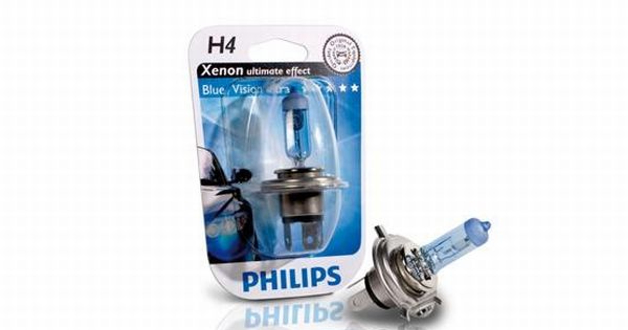 Żarówka halogenowa Philips BlueVision ultra