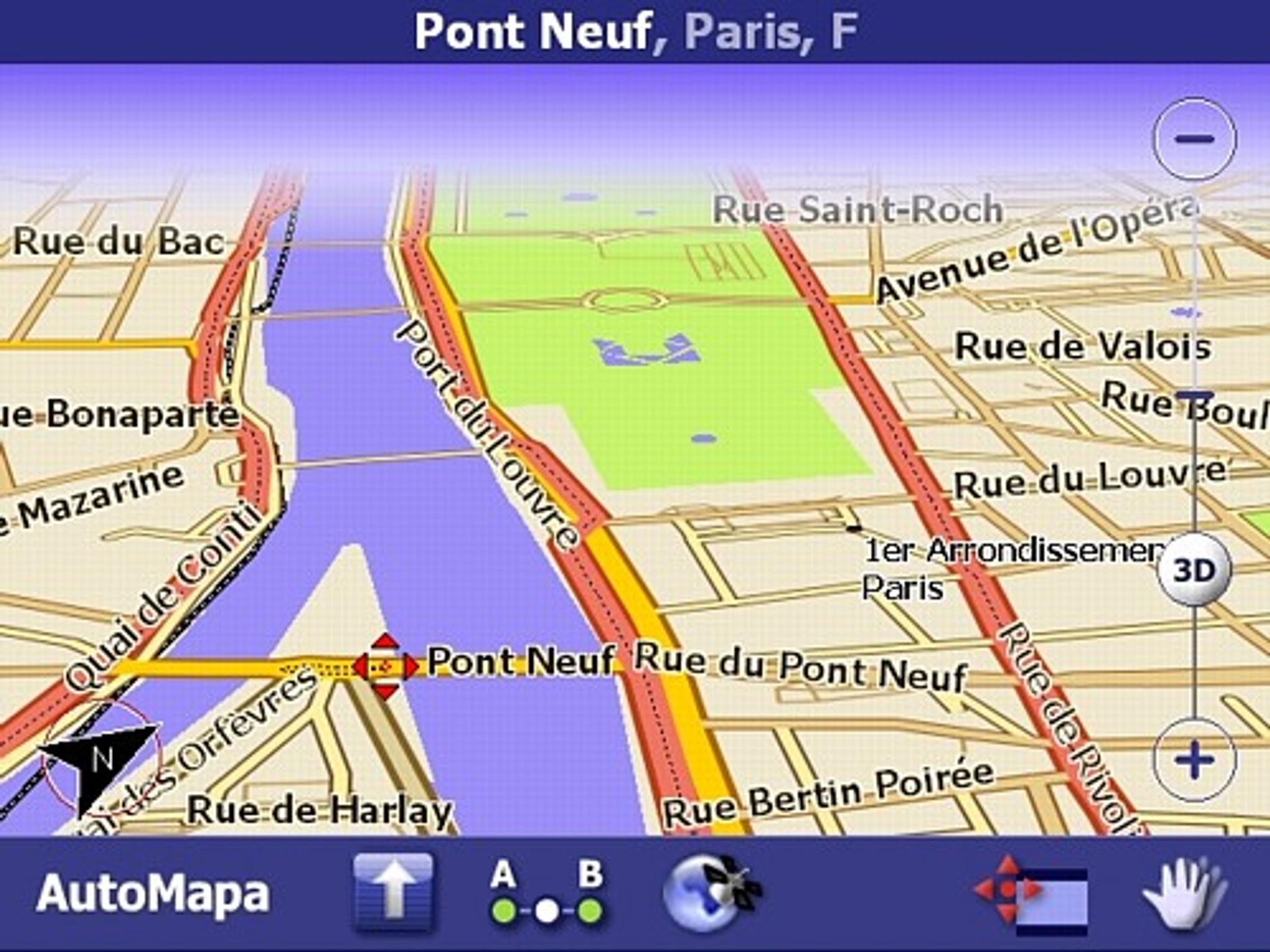 Nowa wersja AutoMapy