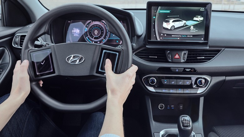 Wirtualny kokpit przyszłości Hyundaia