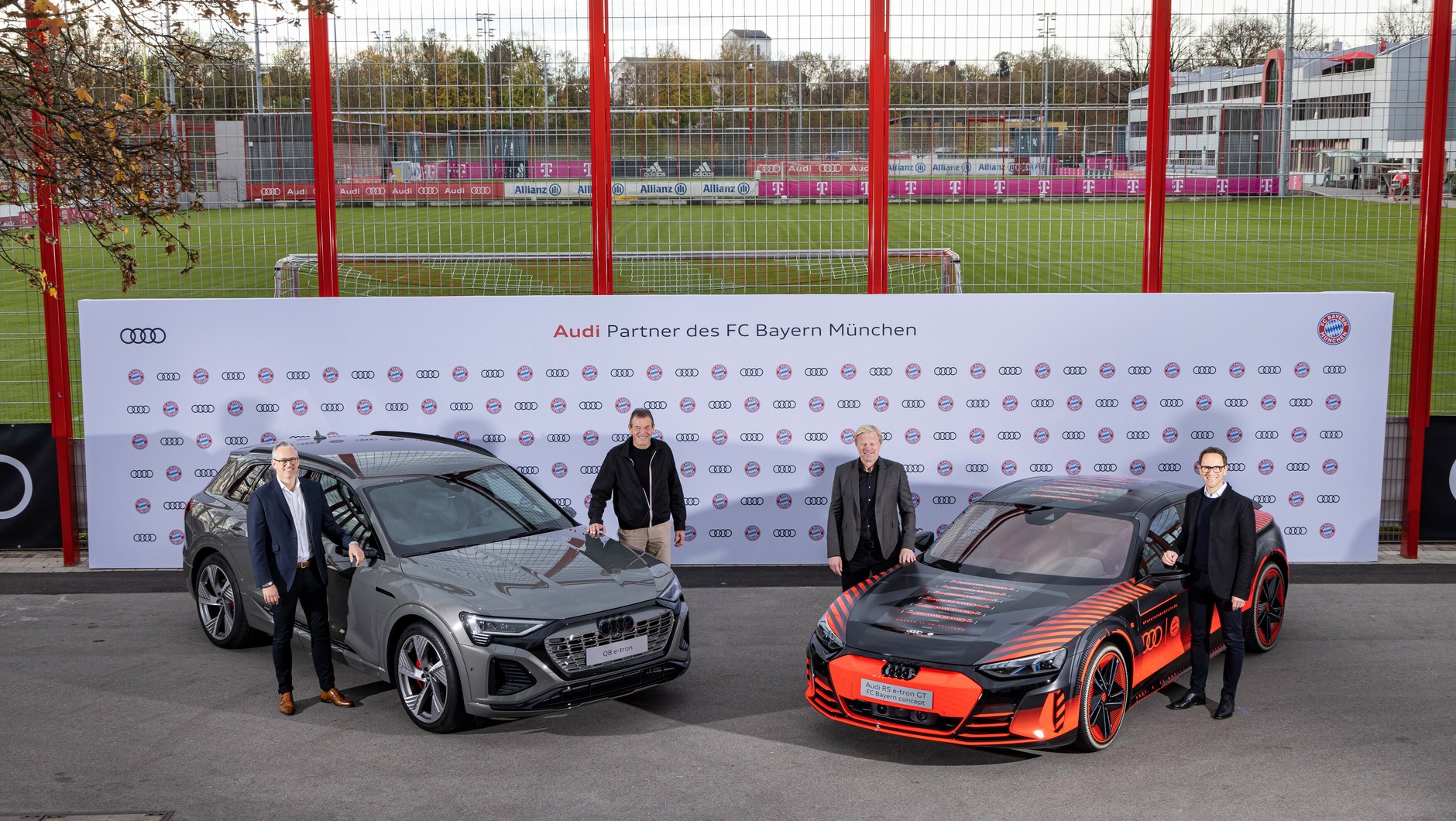 Audi Q8 e-tron i RS e-tron GT Bayern Concept