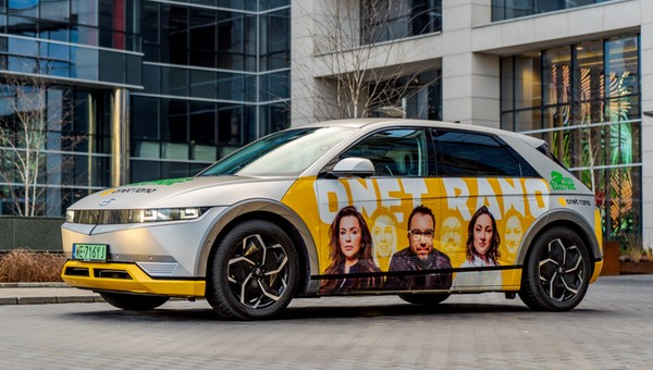 Onet Rano zmienia "studio". Teraz będzie nim elektryczny Hyundai Ioniq 5