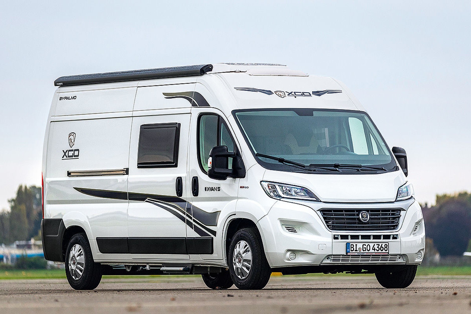 Porównanie czterech rodzajów kamperów (XGO X-Van 5)