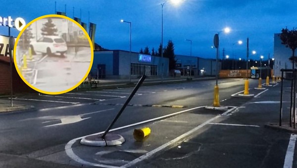 Driftował BMW pod galerią. Już nie ma prawa jazdy