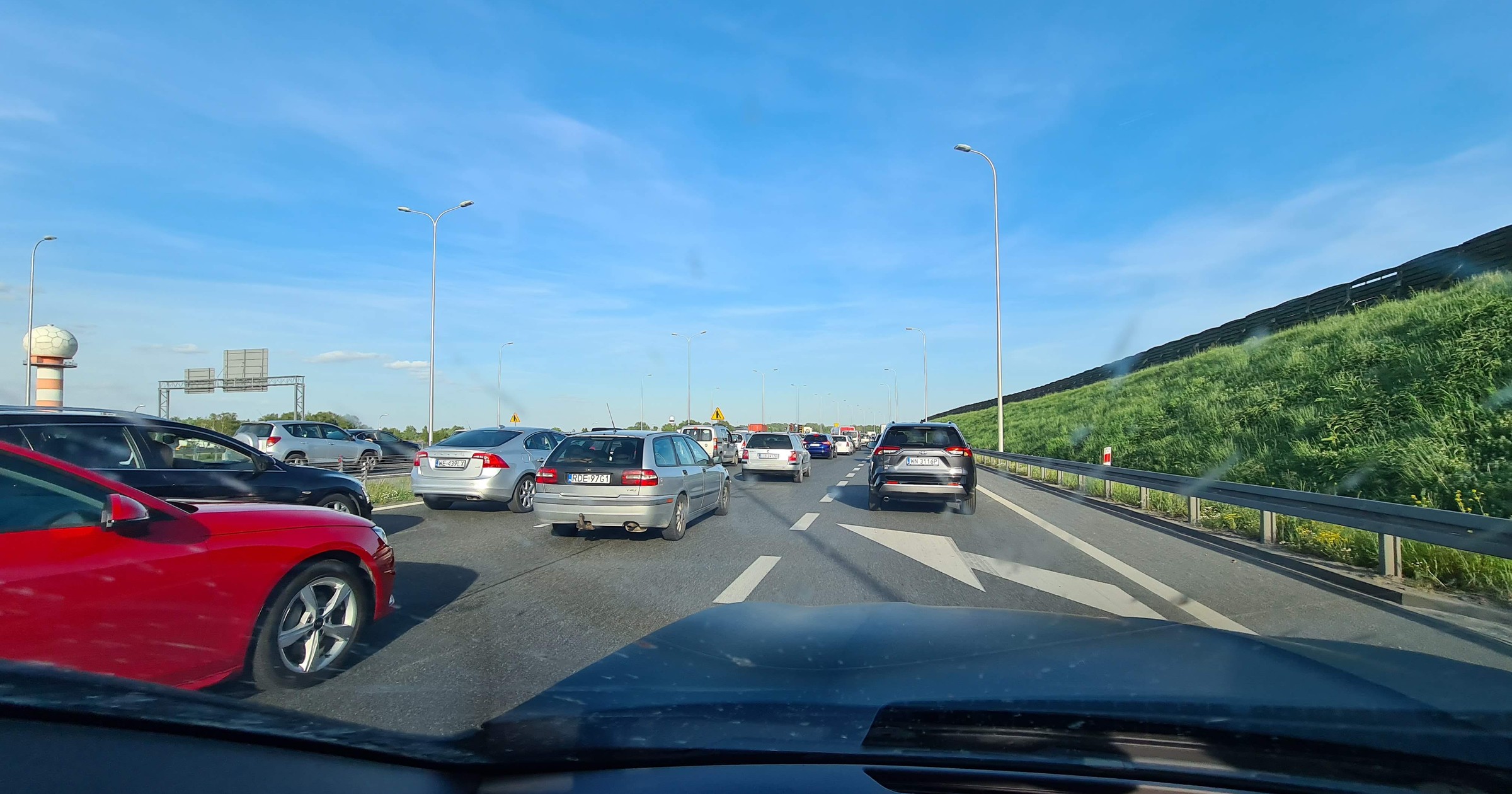 Korek na autostradzie - zdjęcie poglądowe