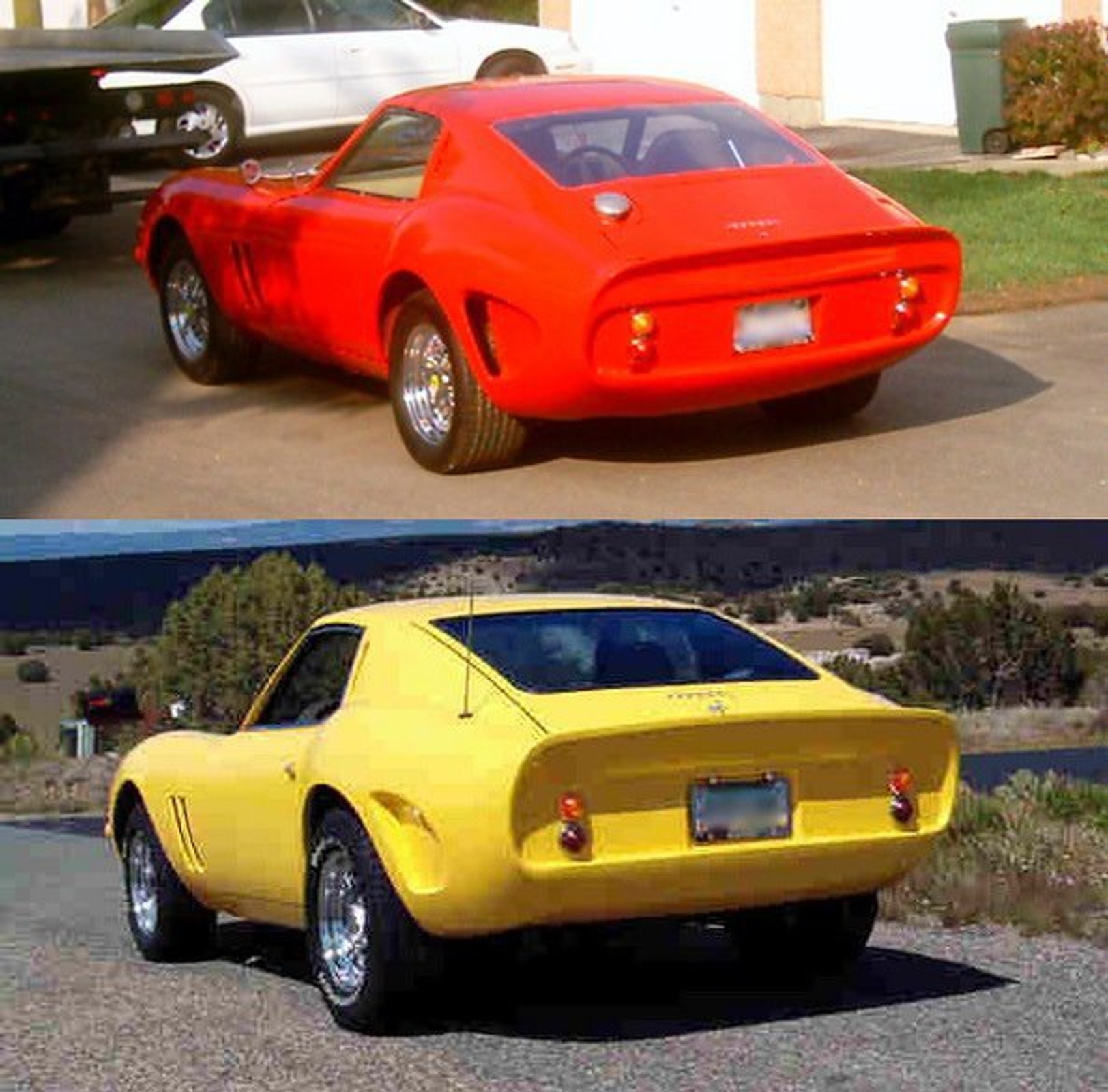 Ferrari 250 GTO na bazie Nissana 280 Z z silnikiem BMW