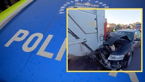 19-latek wjechał prosto w śmieciarkę. Jest nagranie