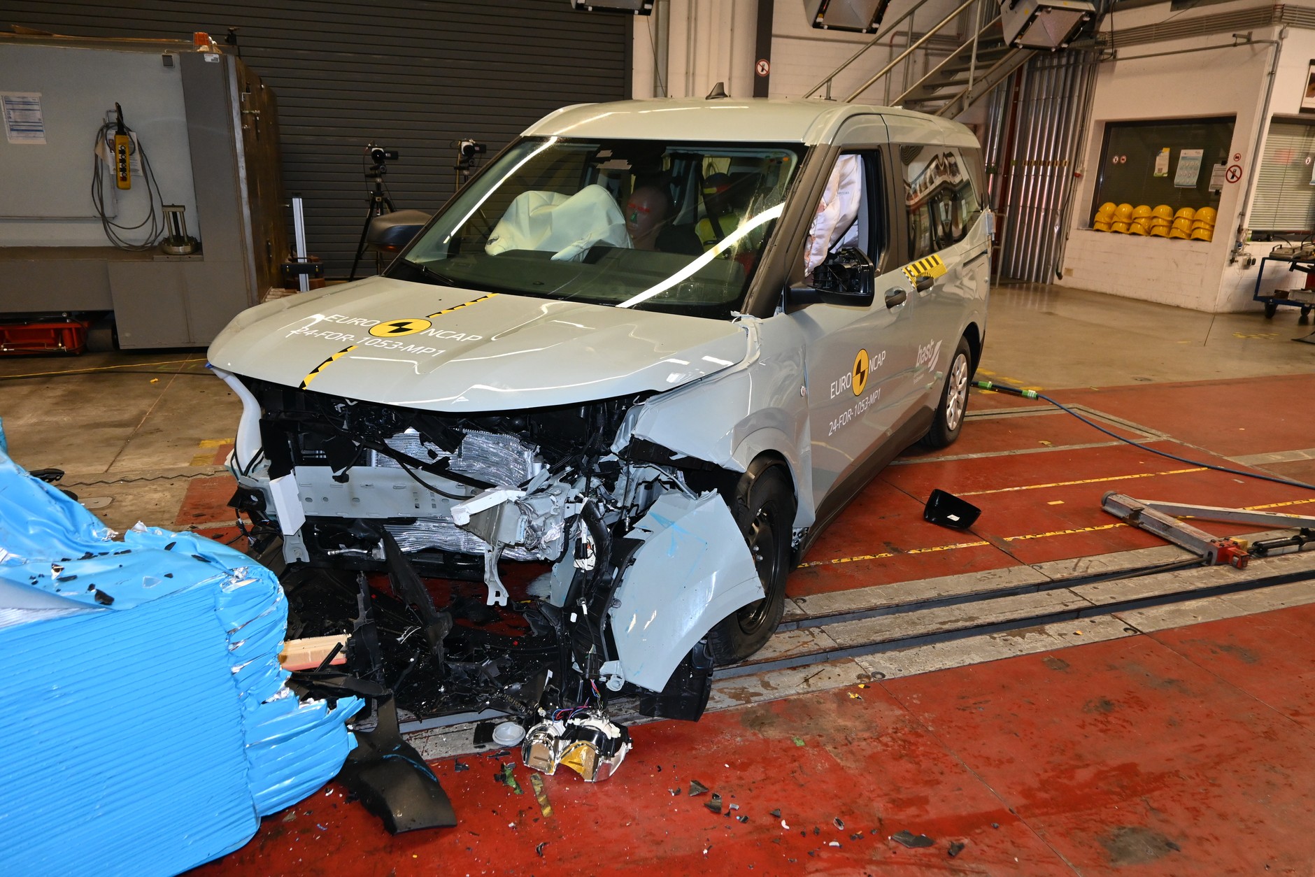 Crash test: Ford Tourneo Courier