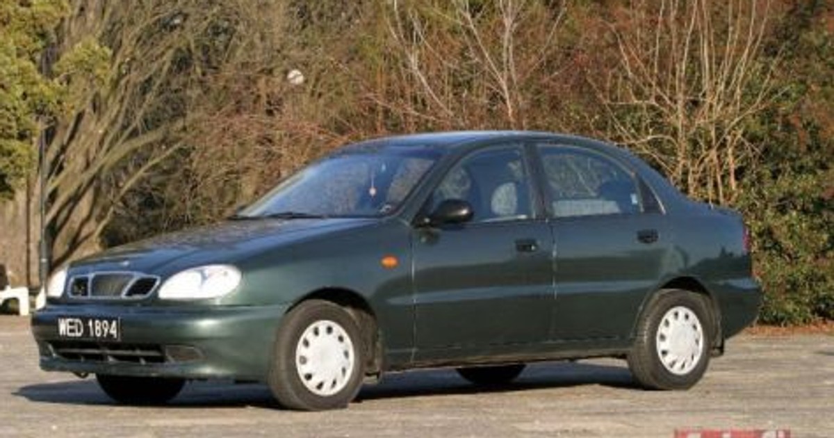 Daewoo Lanos 1.6 SX - Średnia krajowa