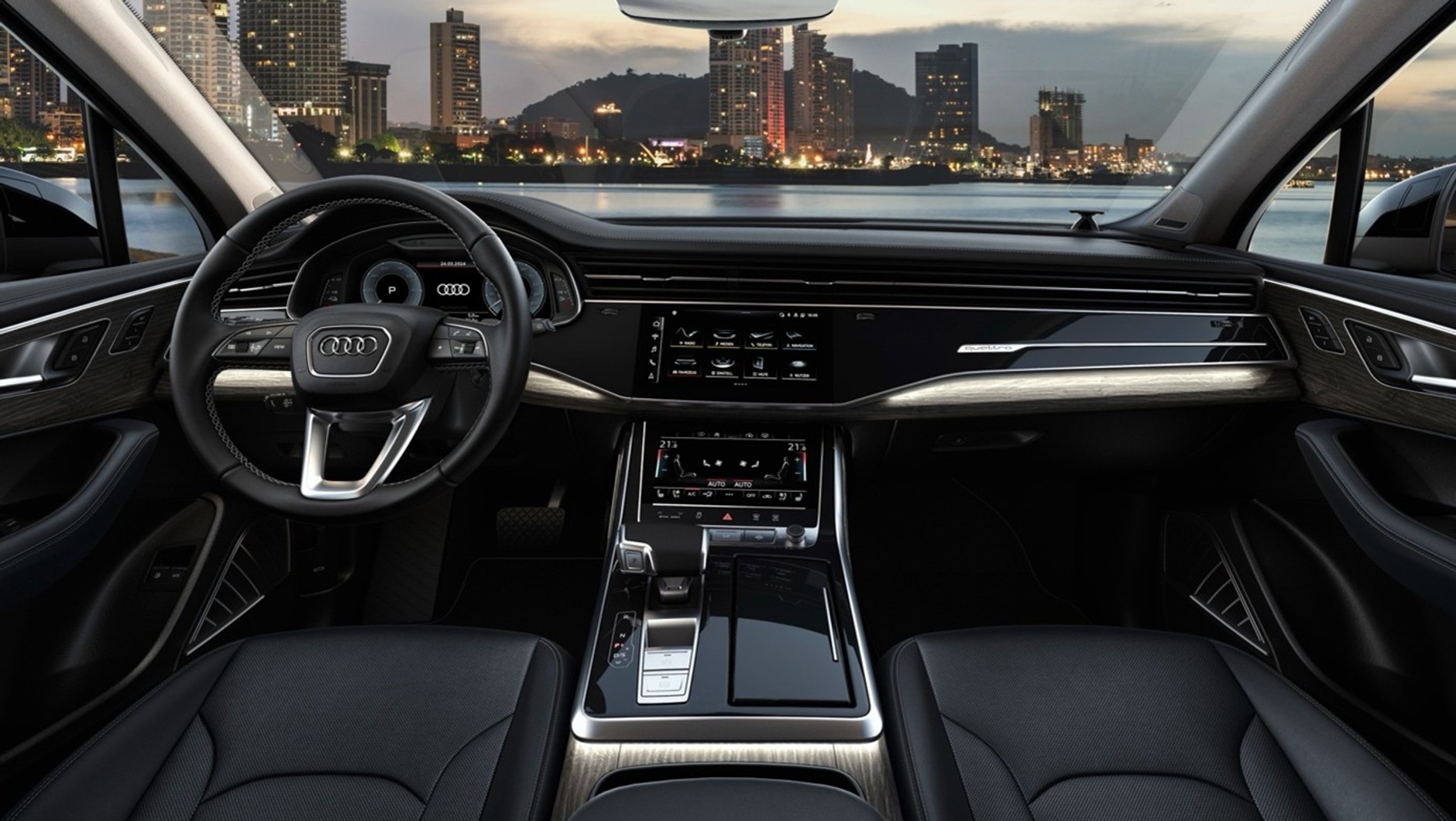 Audi Q7 TFSI e quattro łączy zalety napędów elektrycznych i spalinowych