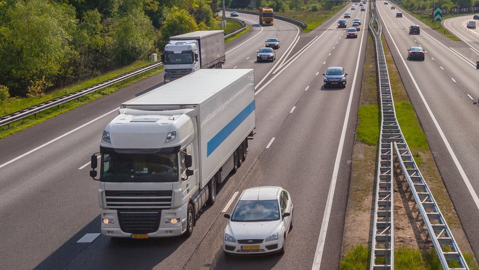 Autostrada w Holandii (zdjęcie ilustracyjne)