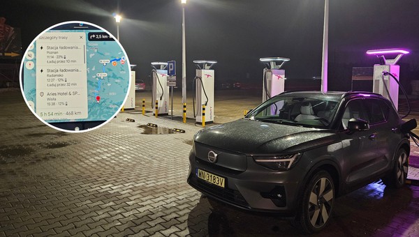 Planer podróży zintegrowany z usługami Google w Volvo EX40 zadziwiająco dobrze radzi sobie z szacowaniem realnego zużycia energii na długich trasach. Jest jednak jeden ważny parametr, którego poprawnie przewidzieć nie potrafi. 