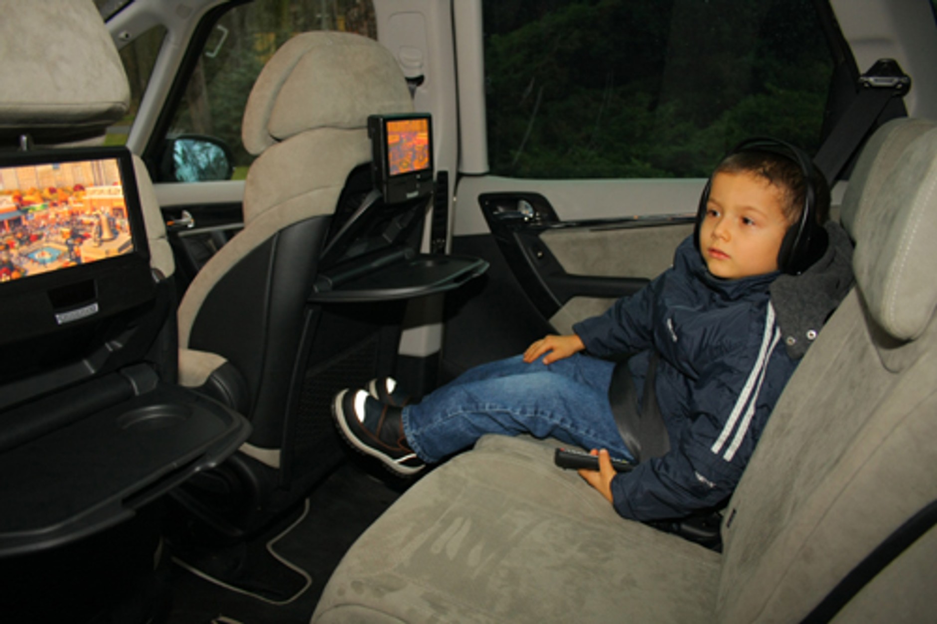 Citroen C4 Picasso - W czasie jazdy dzieci...