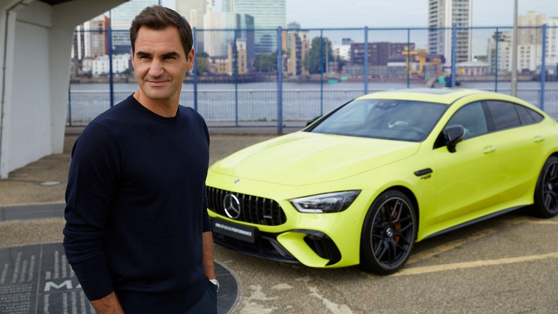 Mercedesem-AMG GT 63 S E Performance Rogera Federera